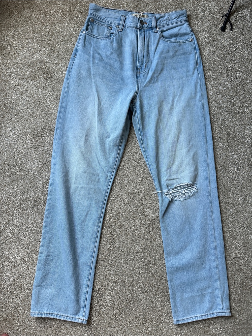 Madewell Relaxed Fit Ripped Jeans